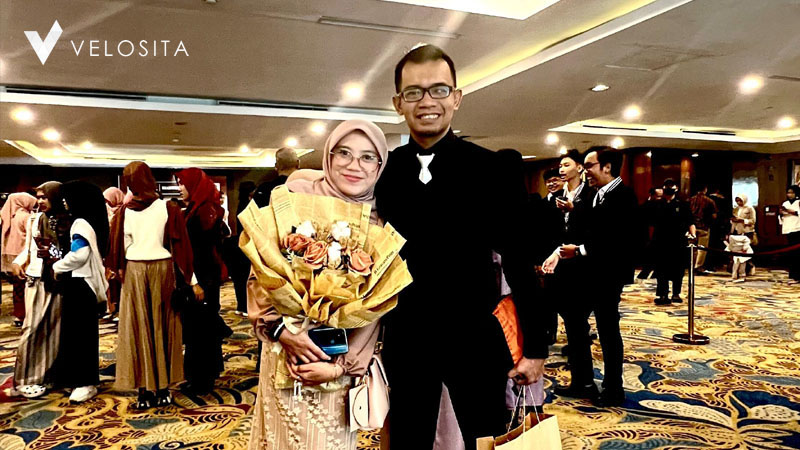 eric.pse dan istri menginspirasi acara seminar di Bandung