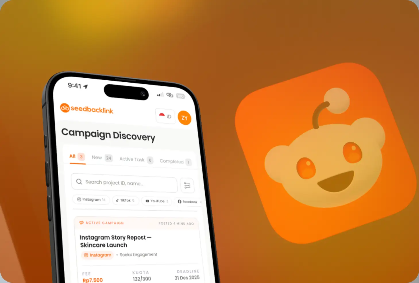 Reddit untuk campaign KOC